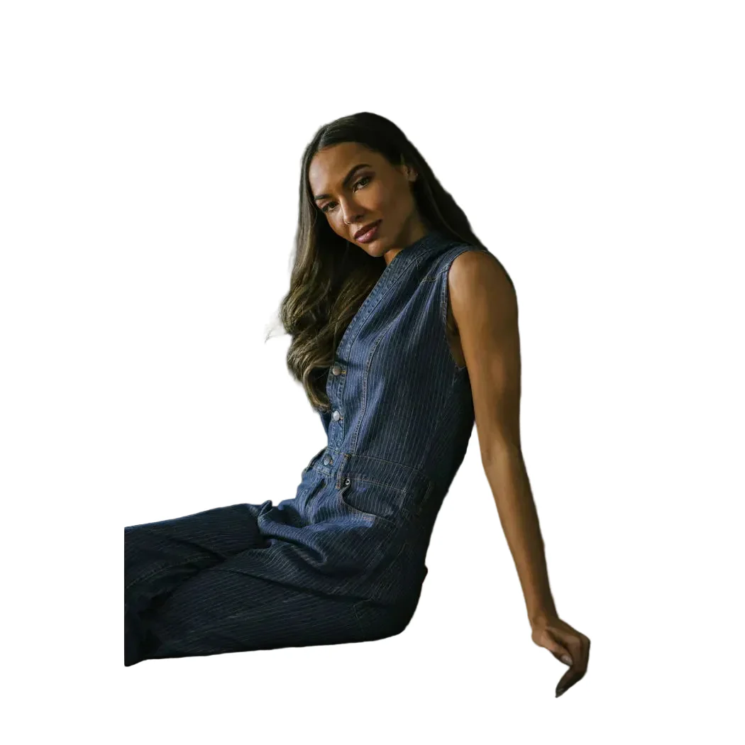 Kimes Ranch Women's Hadley Jumpsuit - Mini Stripe - Image 2
