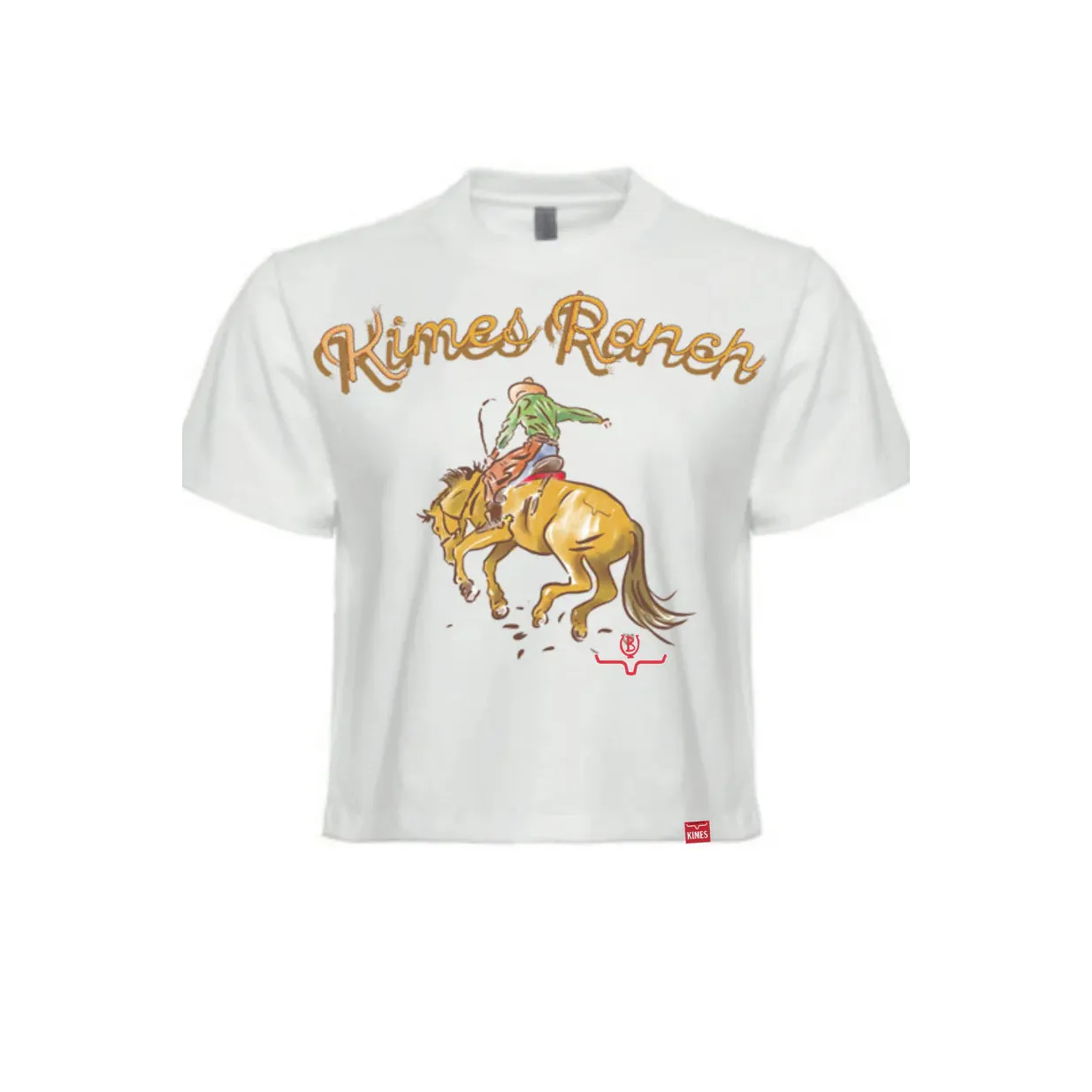 Kimes Women's Short Sleeve Lucky B Rodee-Oh Tee Shirt- Multiple Colours