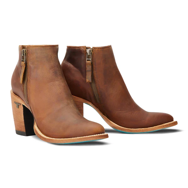 Lane Boots Women's Charlie Bootie - Burnt Carmel