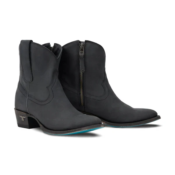 Lane Boots Women's Plain Jane Bootie- Matte Black
