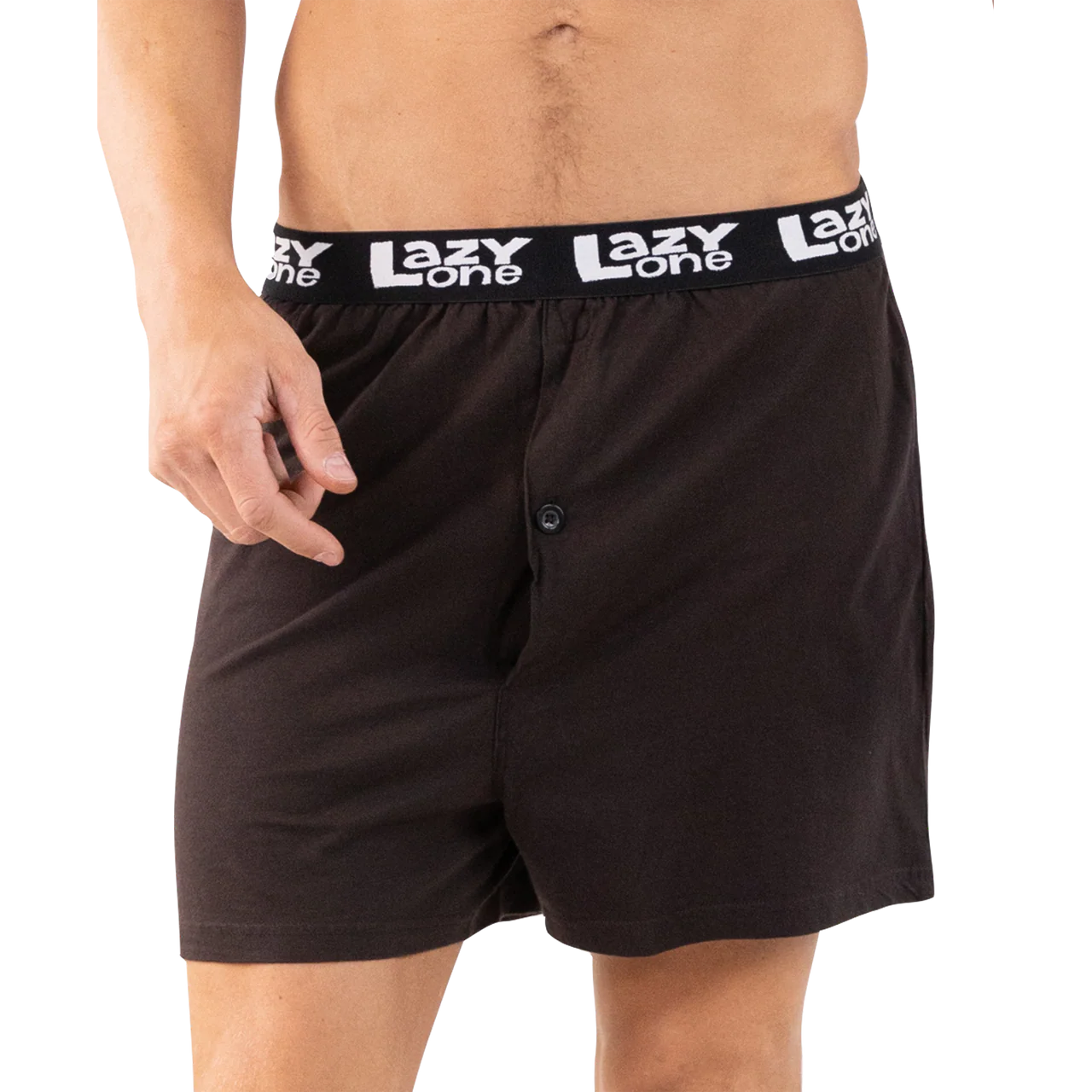 Lazy One Men's Full of Bull Boxers- Brown - Image 2