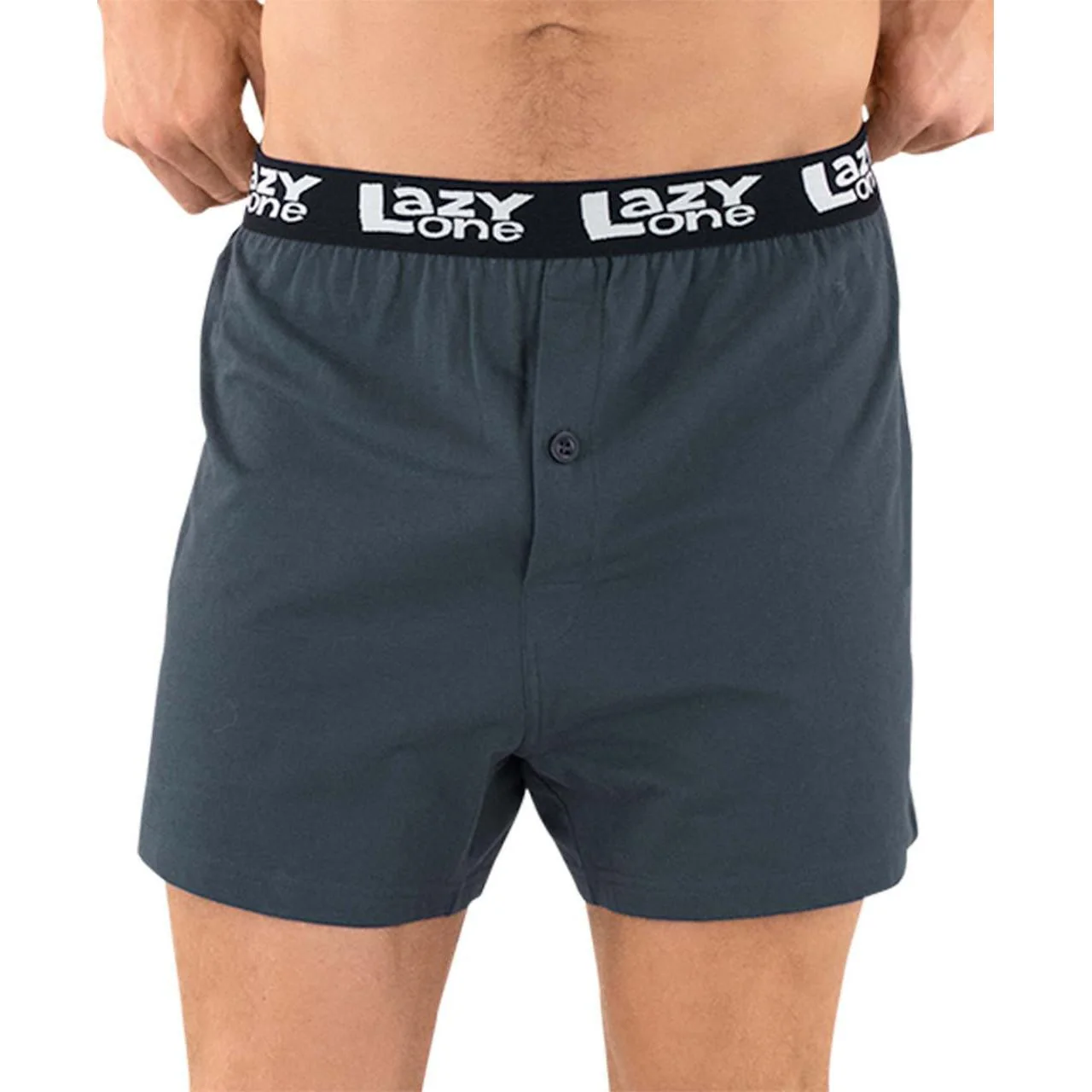 Lazy One Men's Trophy Husband Boxers- Blue - Image 2