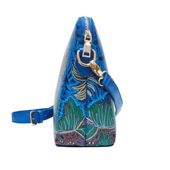 Leah Dorion Breath of Life Art Bag- Blue - Image 2