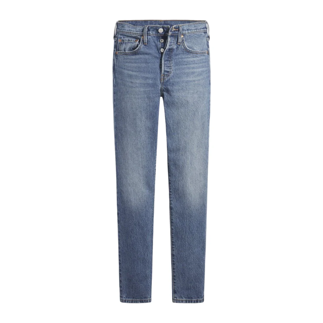 Levi Women's 501 Cropped Jeans - Blue It's True (Vintage Medium Wash)