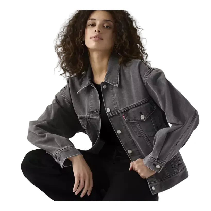 Levi Women's 90's Trucker Jacket - Black