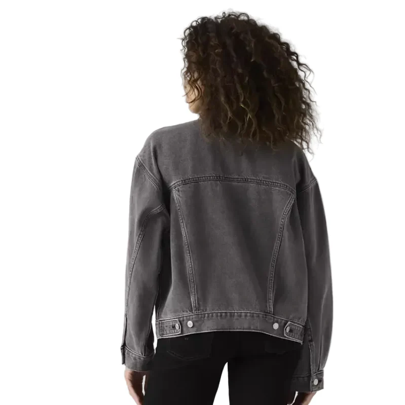 Levi Women's 90's Trucker Jacket - Black - Image 2