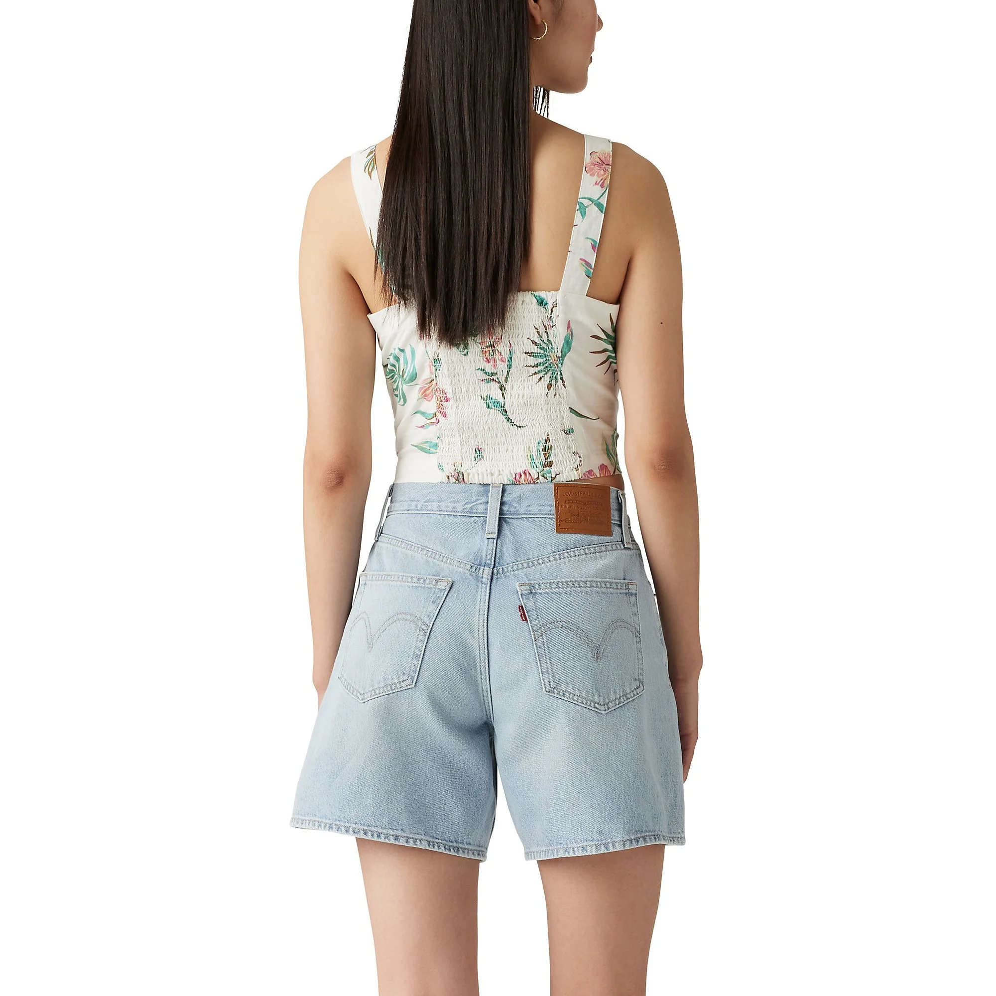 Levi Women's Lottie Linen Top - Delilah Floral Sunny Cream - Image 2