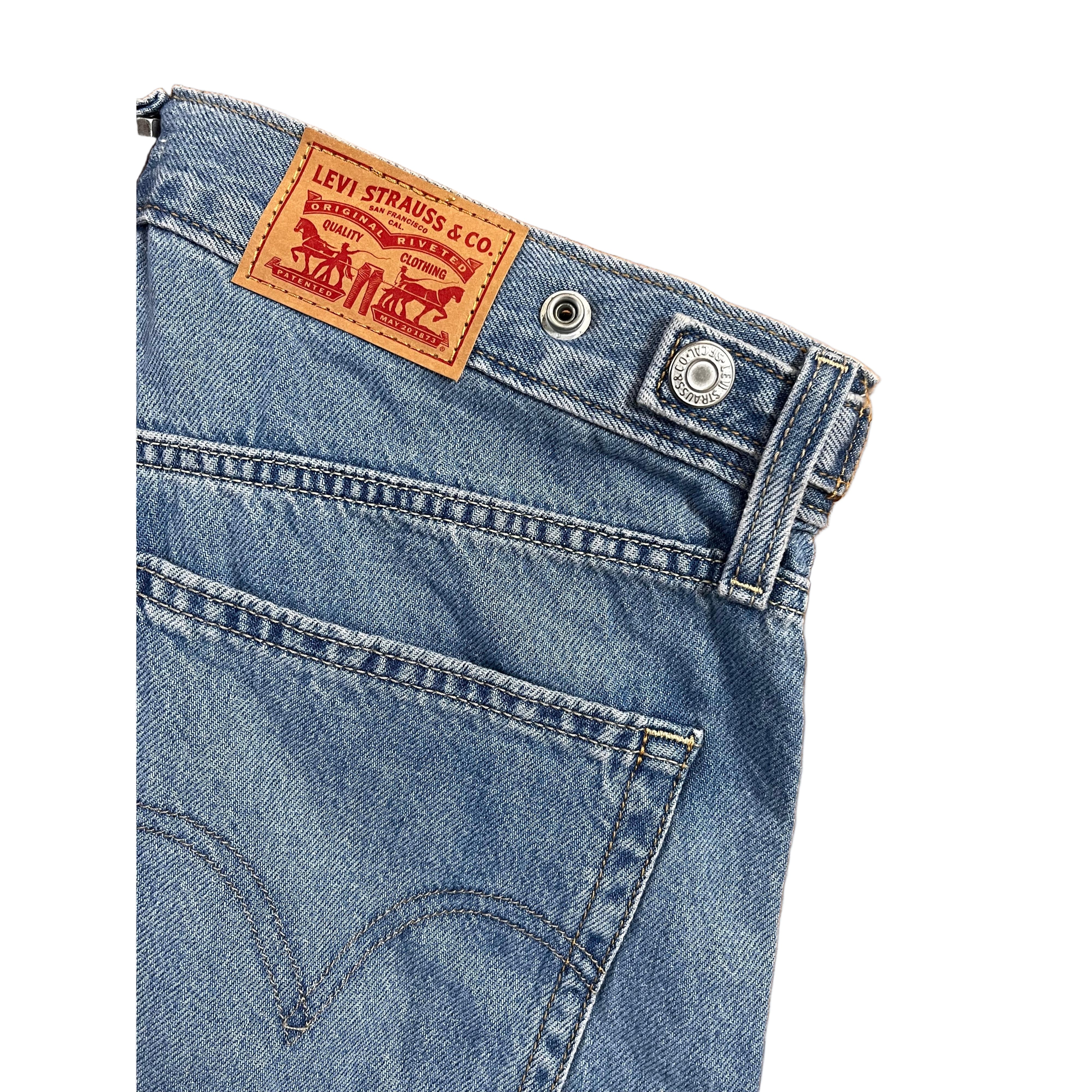 Levi's Women's High Rise Cinch Baggy Invested Jeans - Indigo - Image 3