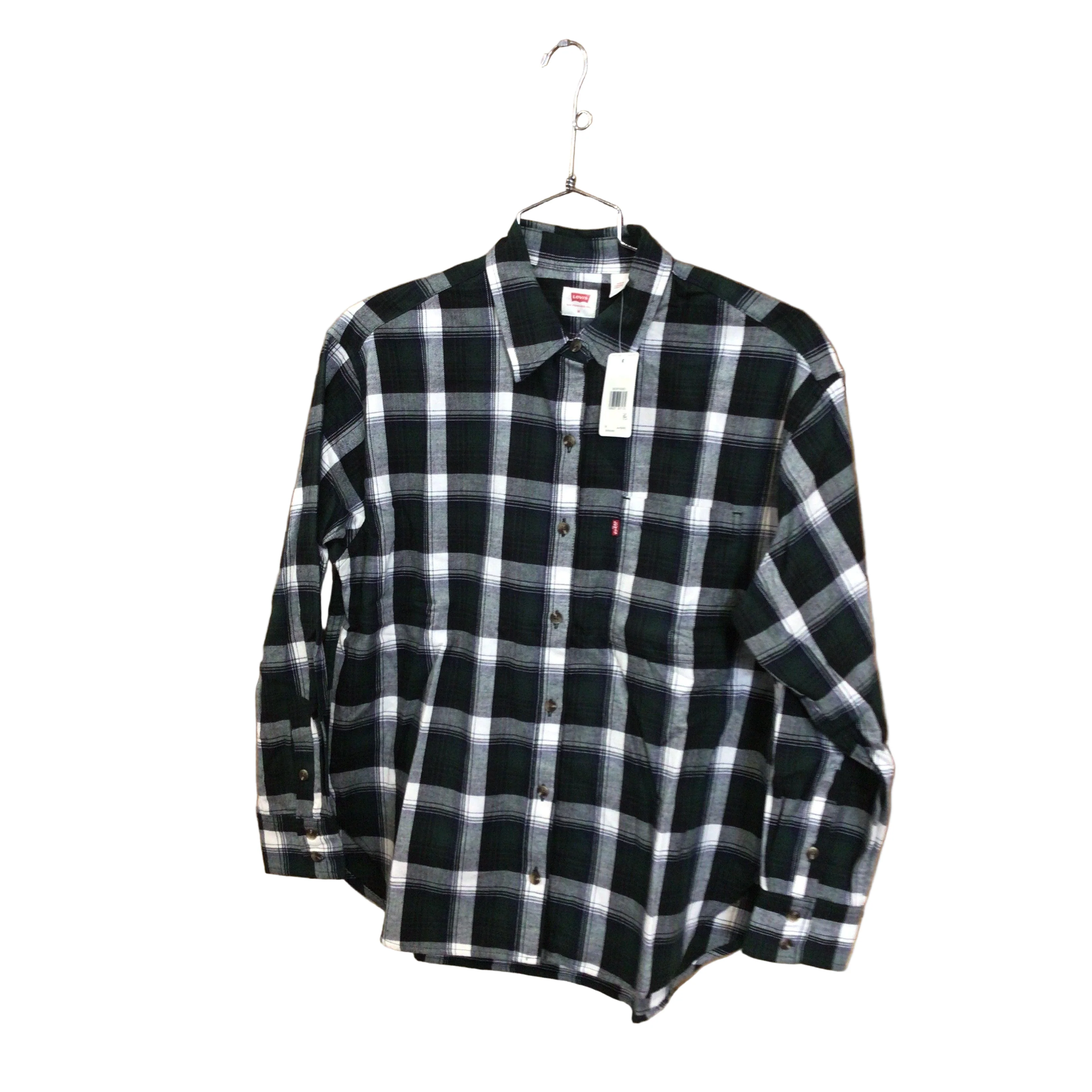 Levi's Women's Henriette Plaid  Flannel Long Sleeve Shirt- Multiple Colours