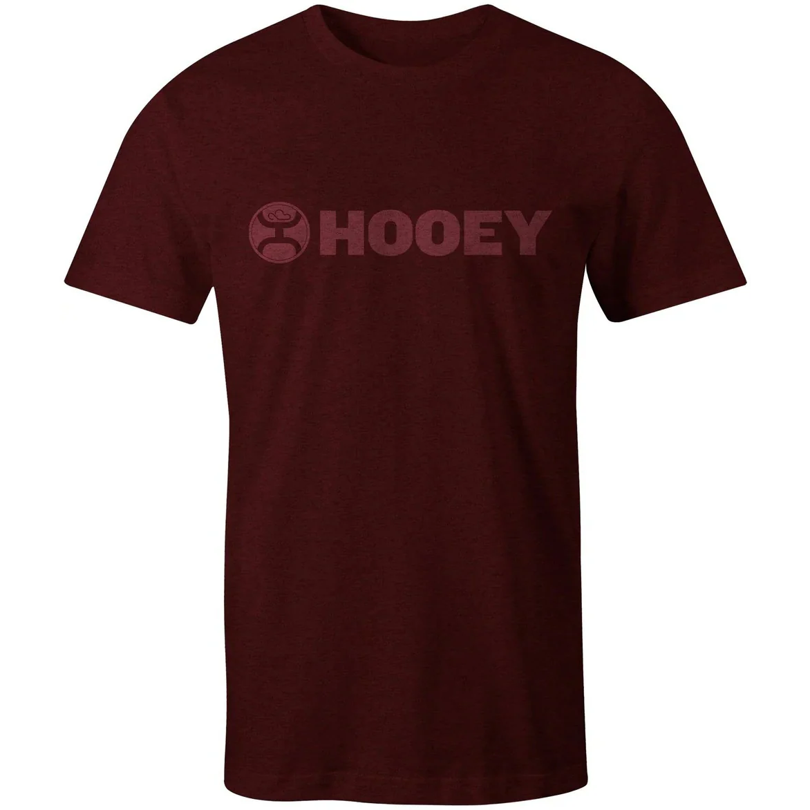 Lock UP Youth Hooey Crew Neck SS T-Shirt - Cranberry