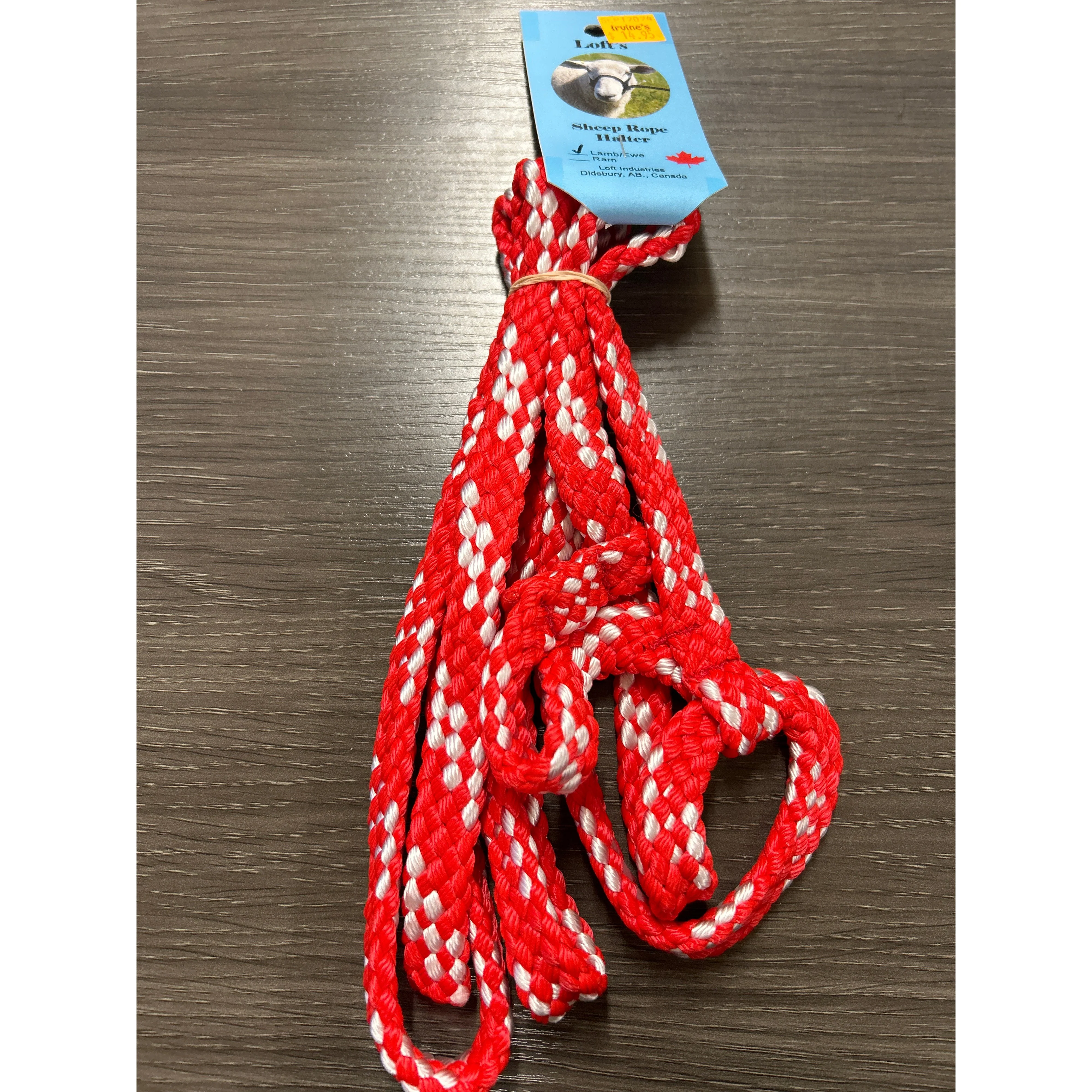 Loft's Sheep Rope Halter - Ram Size - Image 11