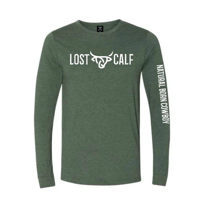 Lost Calf Long Sleeve - Moss Green