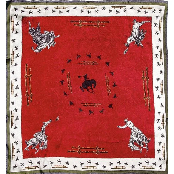 Wyoming Trader Silk Scarf - Limited Edition - Image 5
