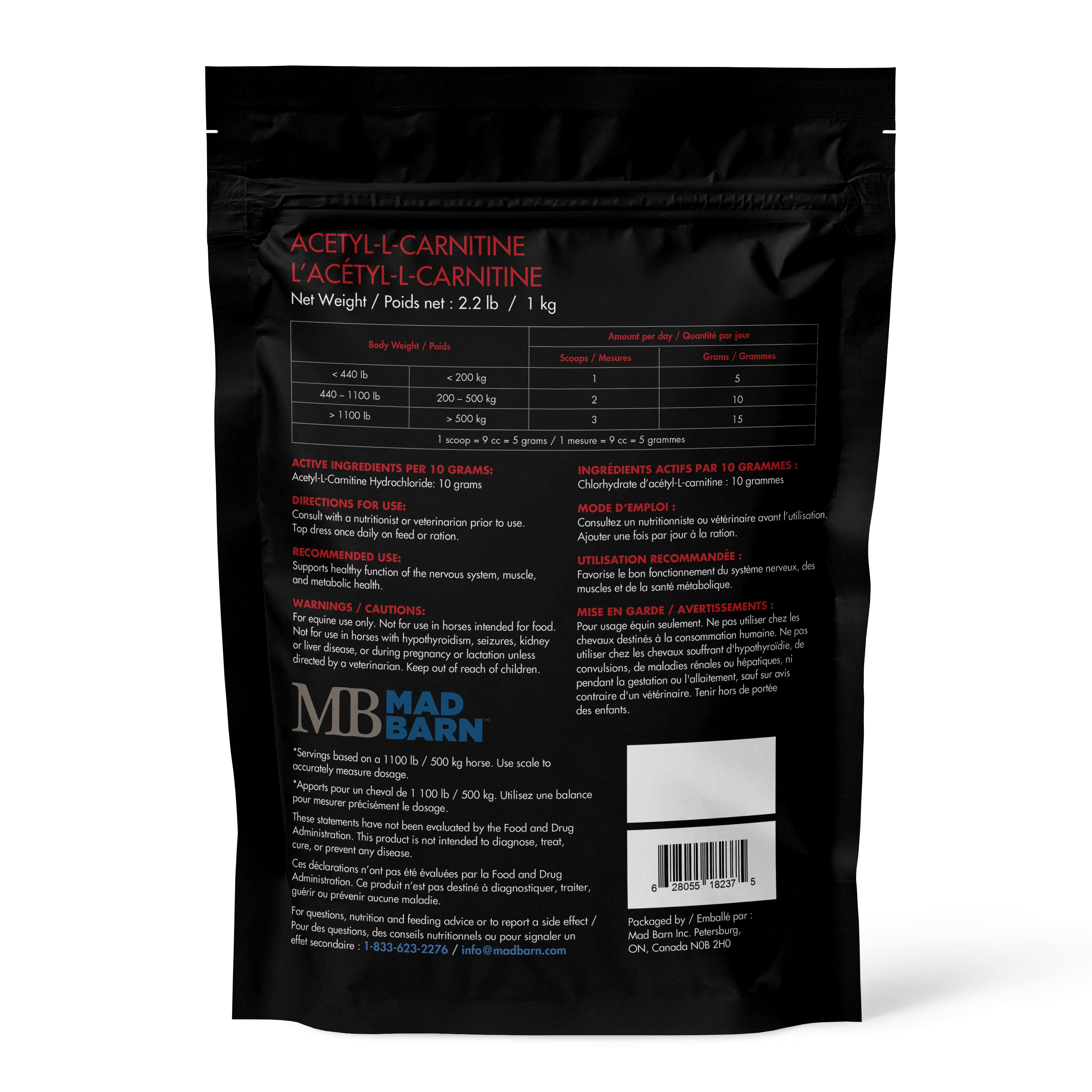 Mad Barn Acetyl-L-Carnitine - Image 2