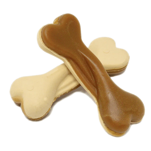 Mak's Patch Peanut Butter Bone Dual Sided Medium 10cm