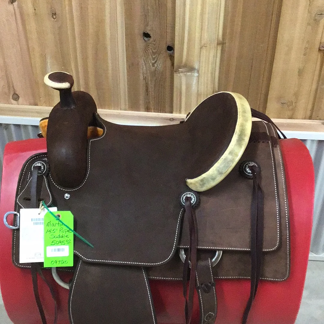 Martin 14.5" Roping Saddle - Image 2