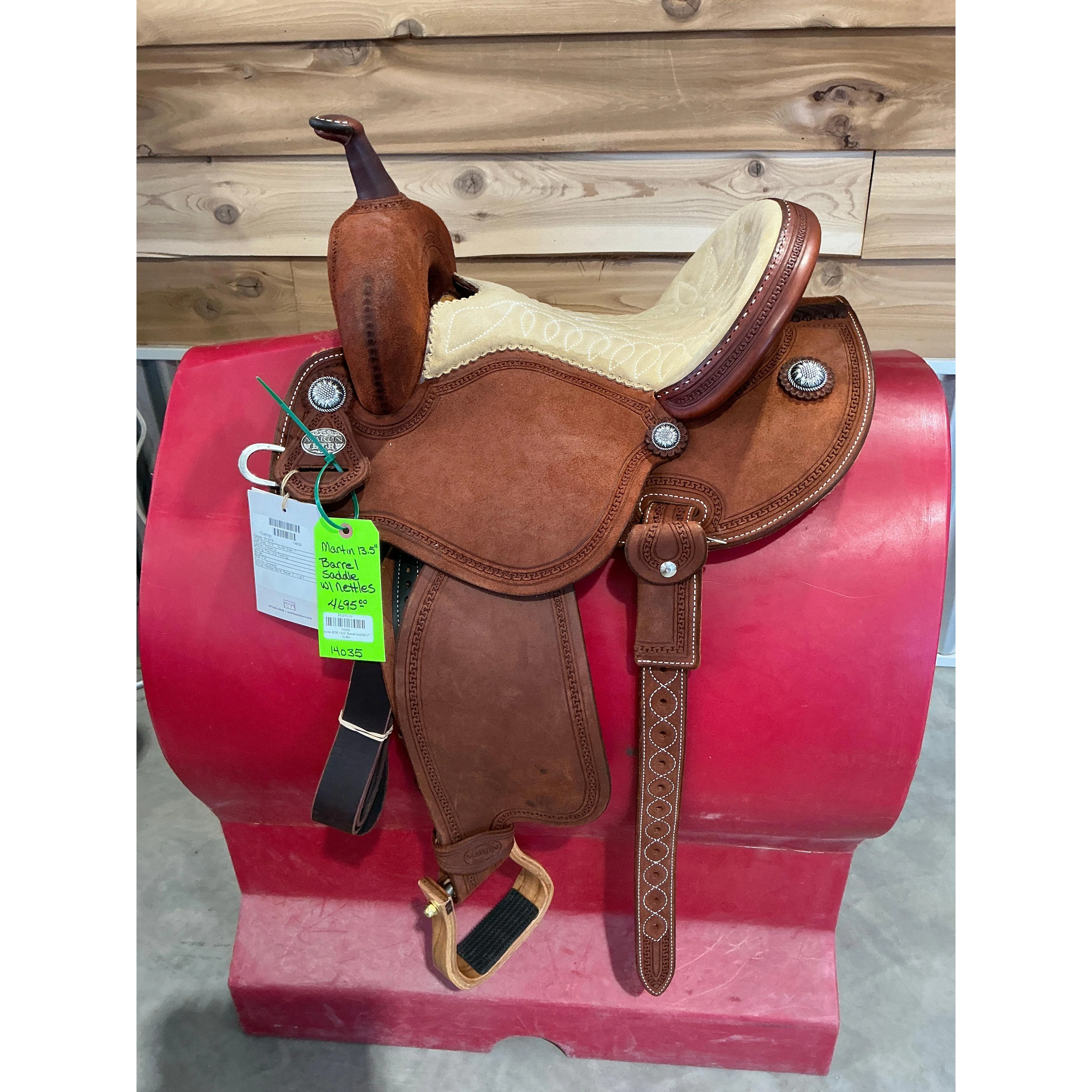 Martin BTR 13.5" Barrel Saddle-7" Gullet