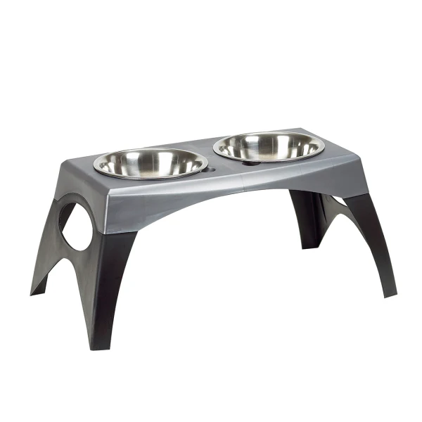 Maslow Elevated Feeder Grey/Back