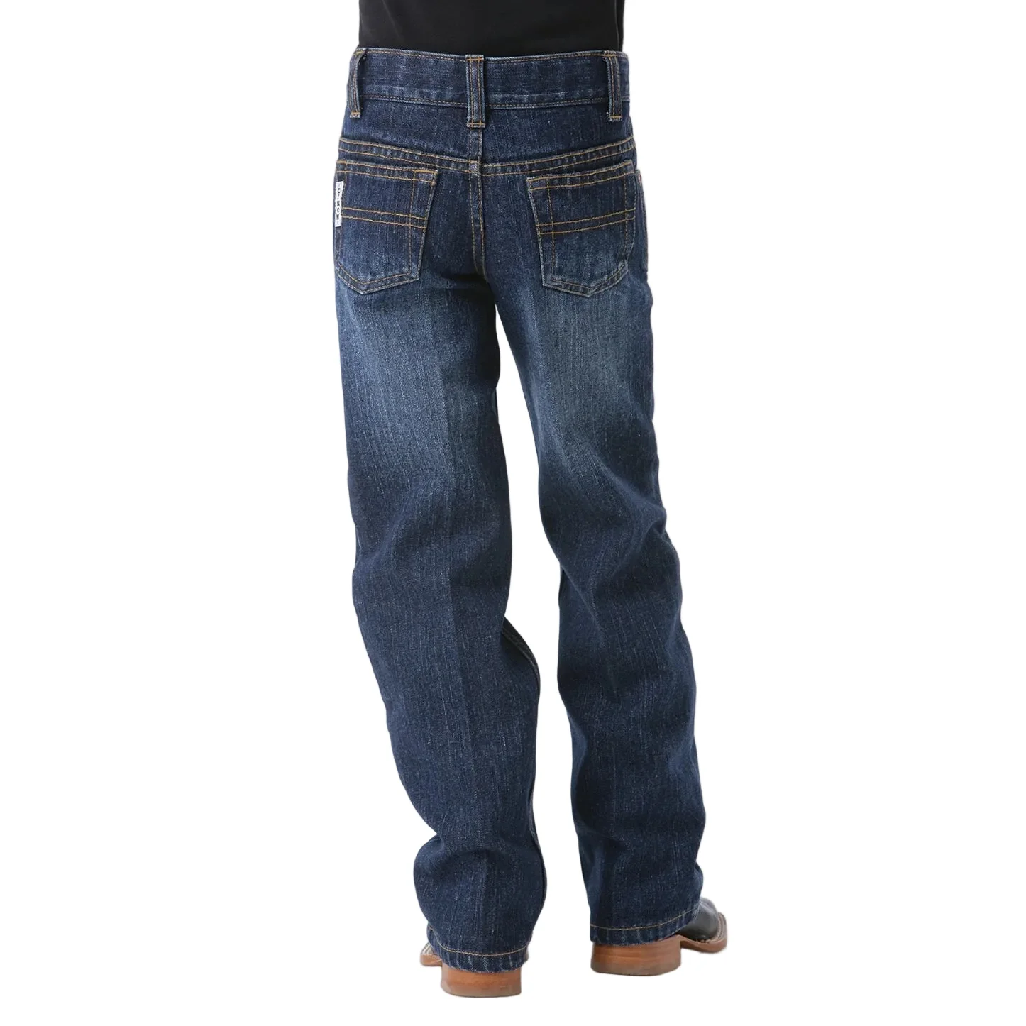 Cinch Little Boys White Label Slim Fit Jeans - Dark Stonewash - Image 2
