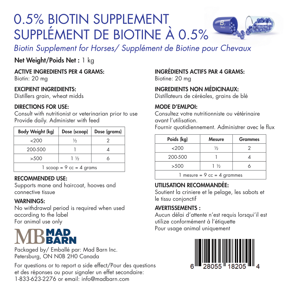 Mad Barn Biotin - Image 2