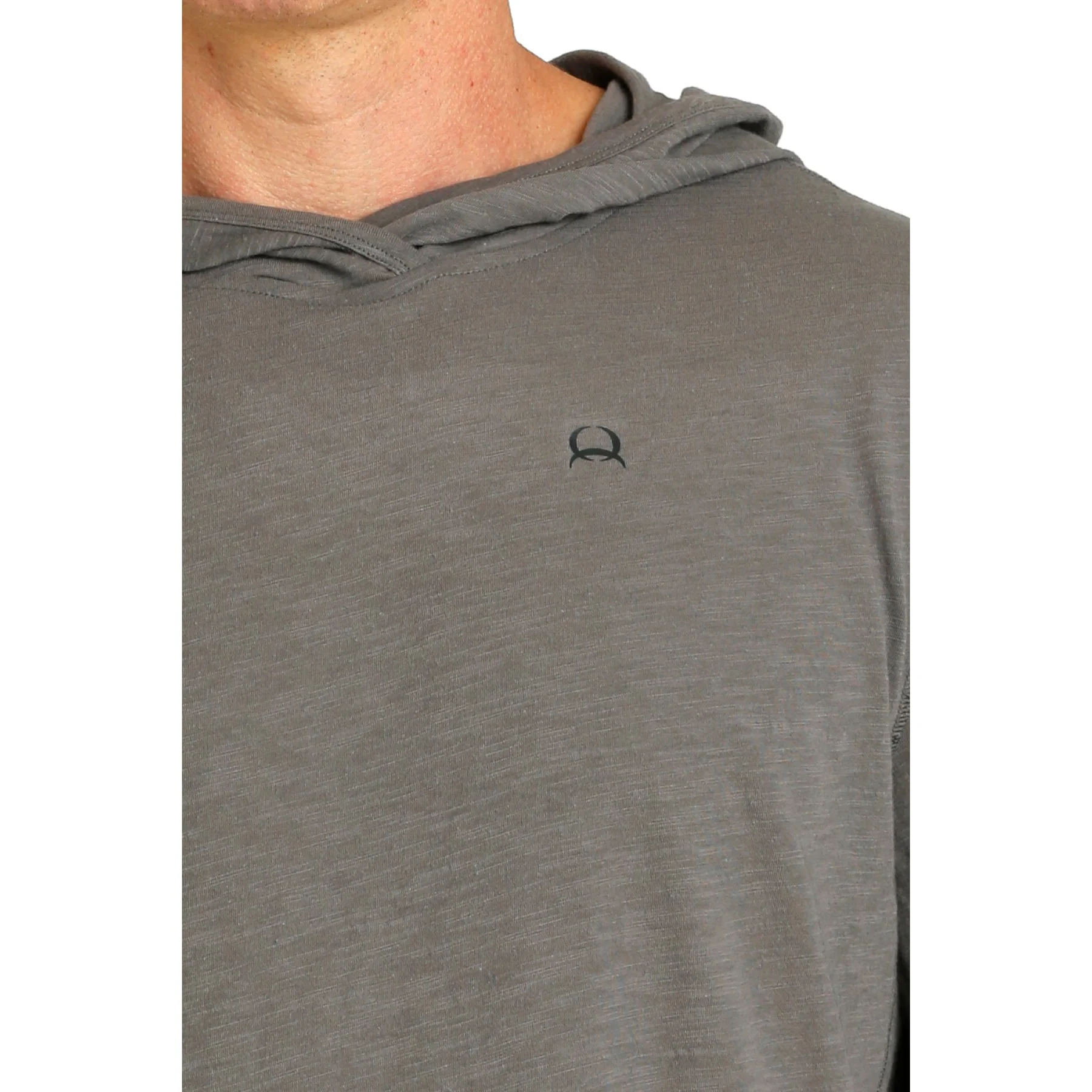 Cinch Men's Arena Flex Hoodie-Grey - Image 2