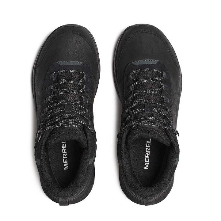 Merrell Women's Speed Strike 2 Mid Waterproof Hiking Shoe- Black - Image 2