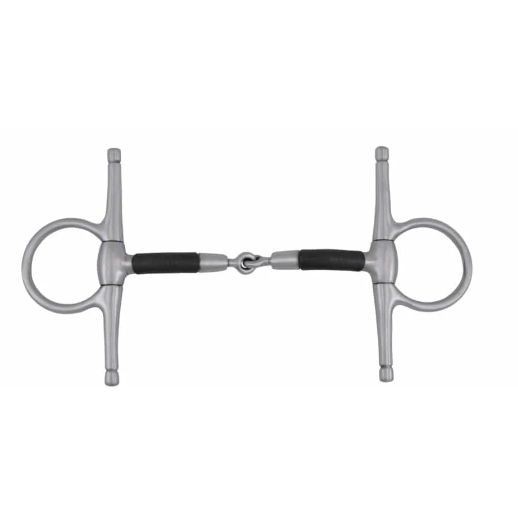 **Meta-Lab FG Reining Collection Full Cheek Snaffle w/Rubber Covered Bars