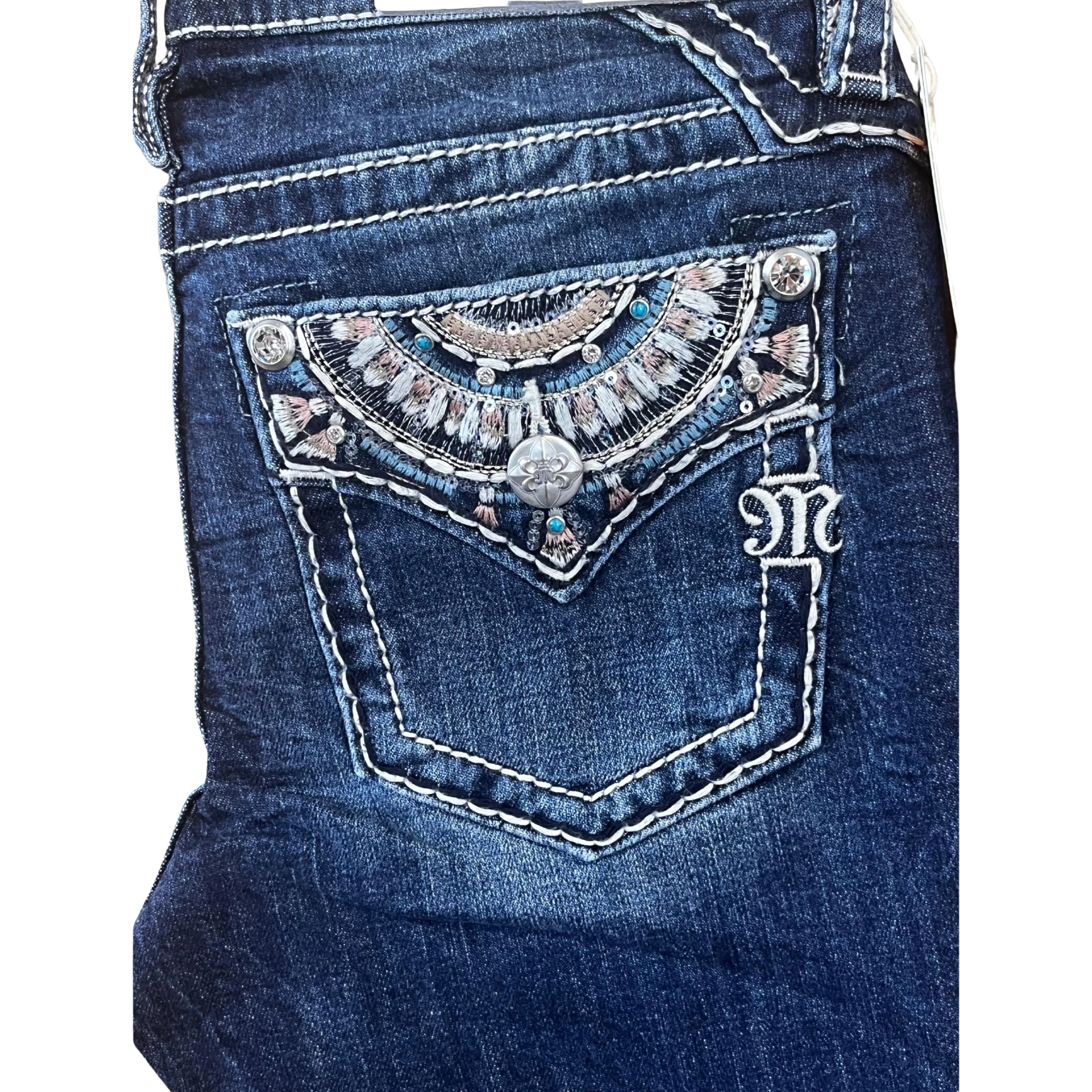 Miss Me Women's Mid Rise - Image 3