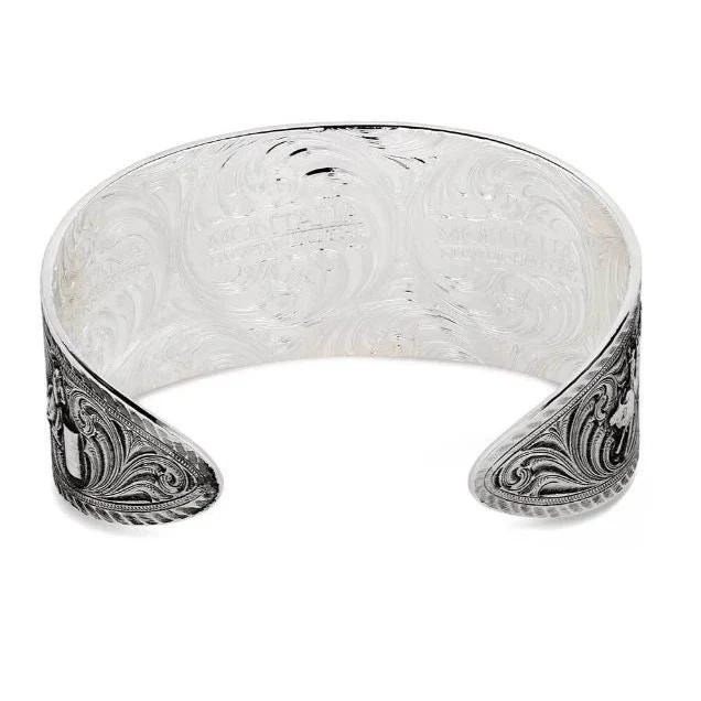 Montana Silversmith  Multi Figure Silver Cuff - Image 2