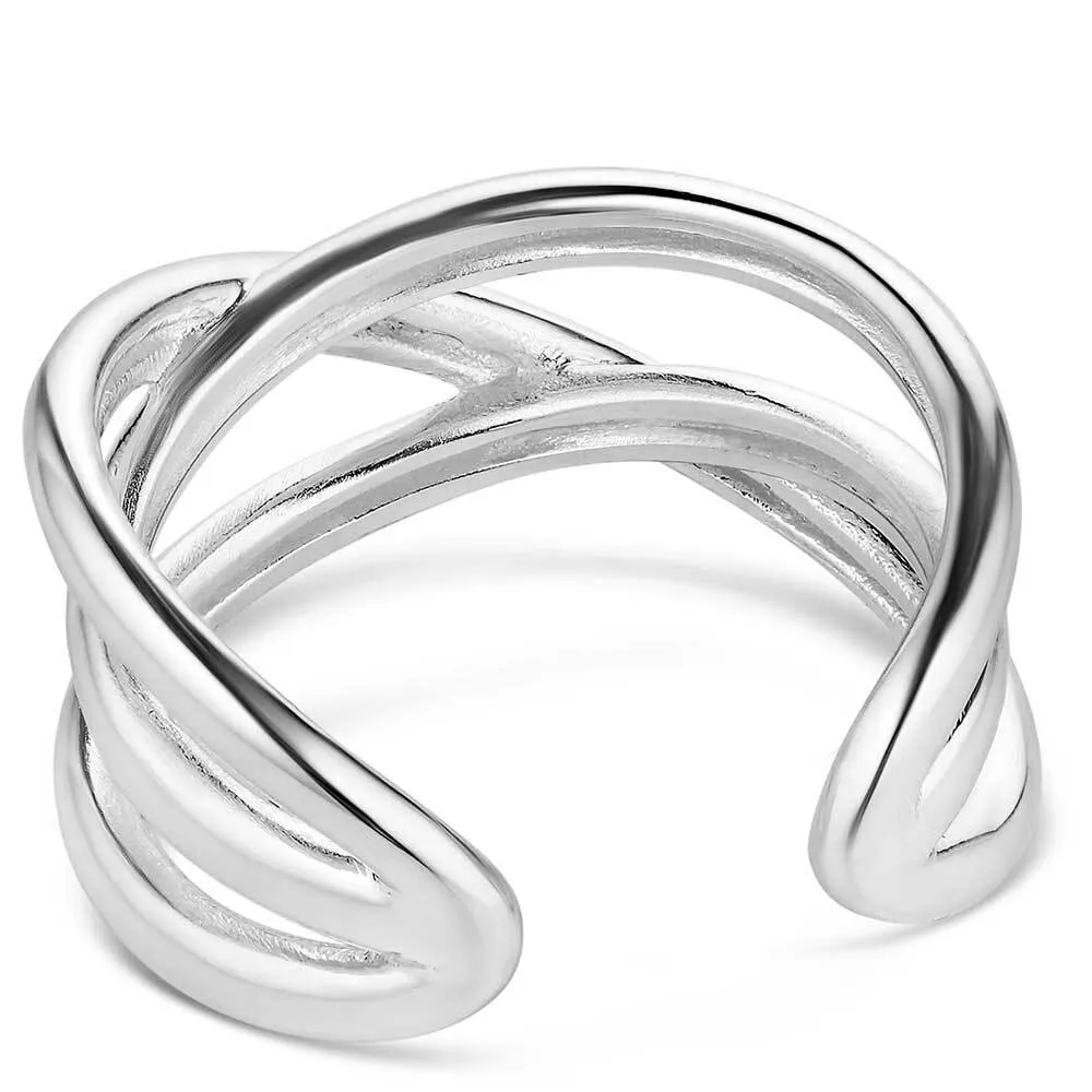 Montana Silversmith Wrapped In Silver Ring - Image 2