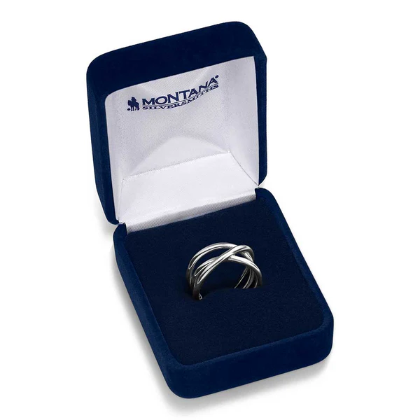 Montana Silversmith Wrapped In Silver Ring - Image 4