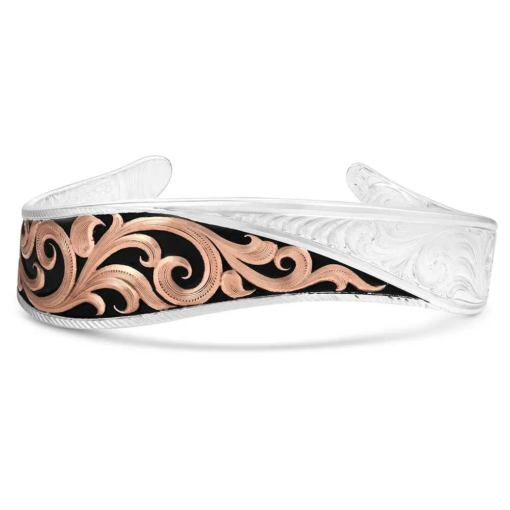 Montana Silversmiths Carry Me West Twisted Cuff Bracelet