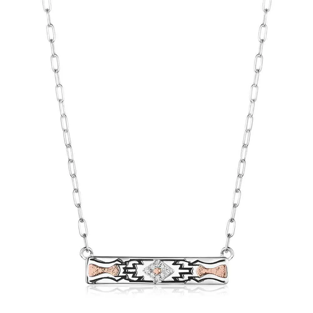 Montana Silversmiths Golden Horizon Bar Necklace
