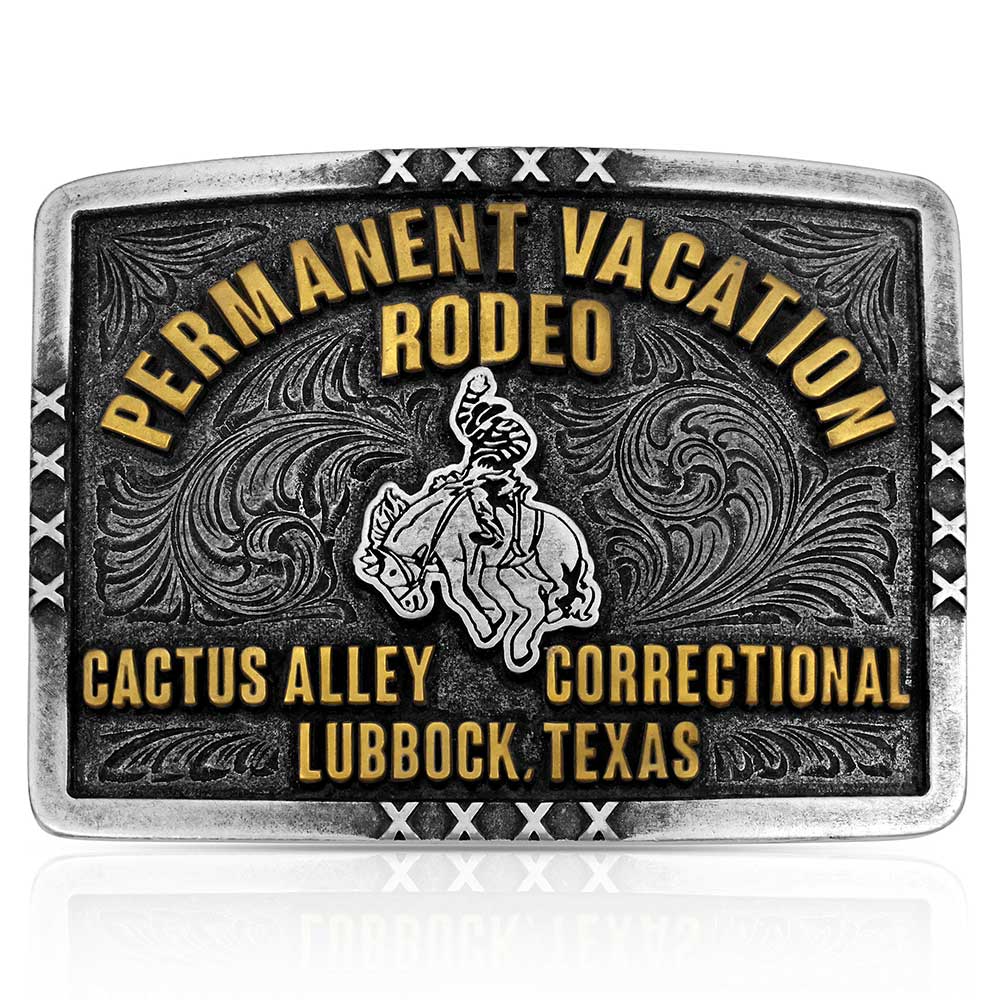 Montana Silversmiths Men's Permanent Vacation Buckle