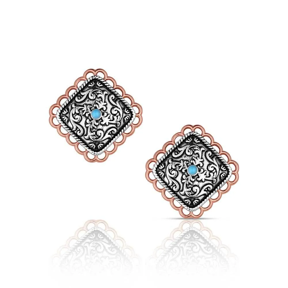 Montana Silversmiths Western Ember Earrings