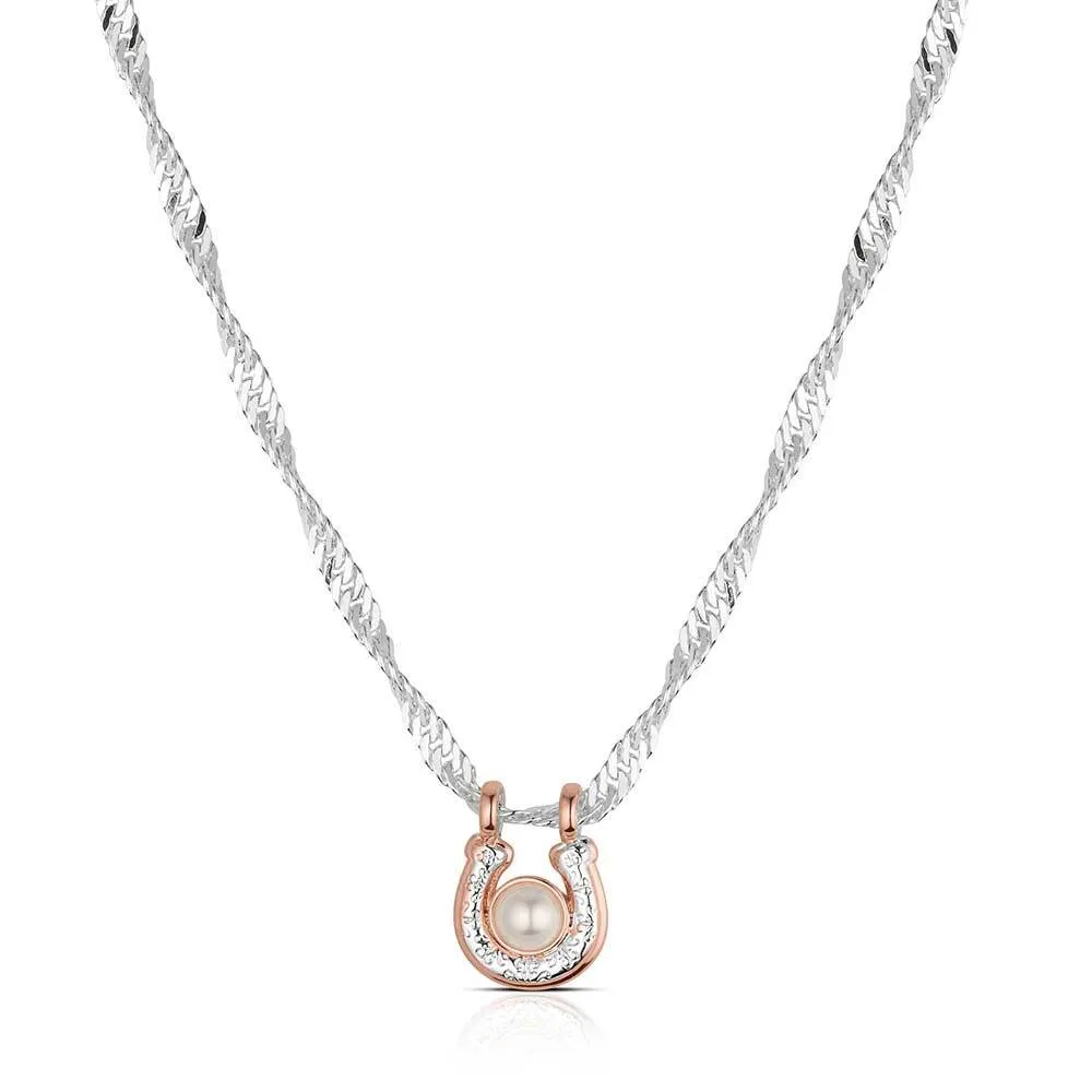Montana Silversmiths Women's Rosewood Rodeo Necklace