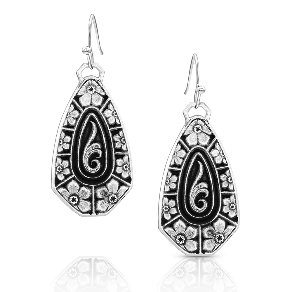 Montana Silversmiths Women's Saguaro Blossom Earrings