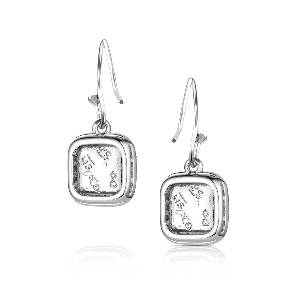 Montana Silversmiths Women's The Glamour Cut Earrings - Image 2