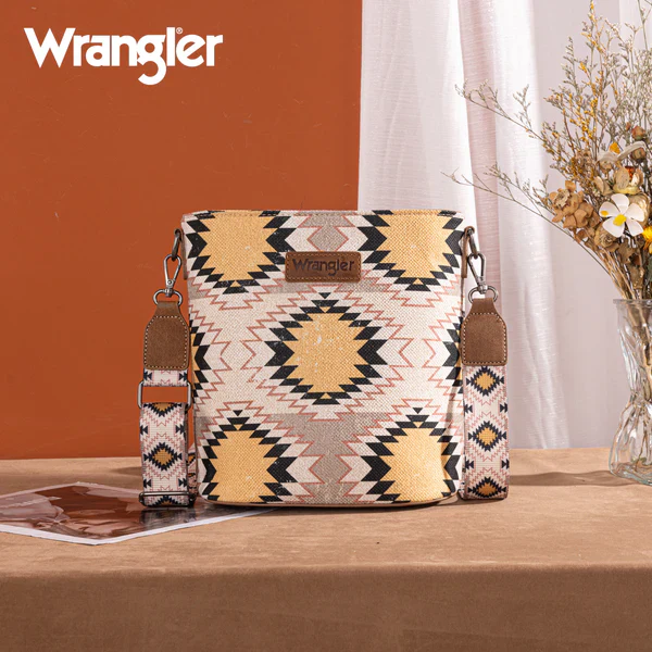 Montana West Aztec Distressed Print Dual Sided Crossbody- Multiple Colors - Image 4