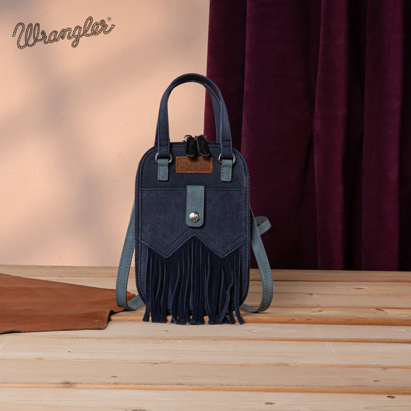 Montana West W Stitch Two Tone North South Mini Crossbody Bag- Multiple Colors - Image 2