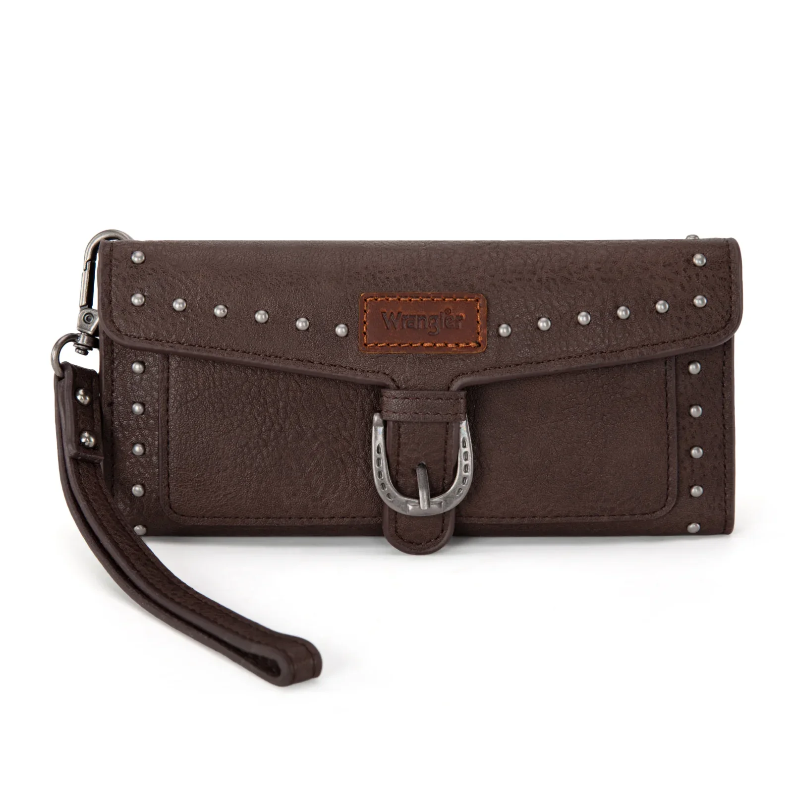 Wrangler Western Trifold Wallet/Wristlet with Detachable Credit Card Holder- Multiple Colors - Image 3