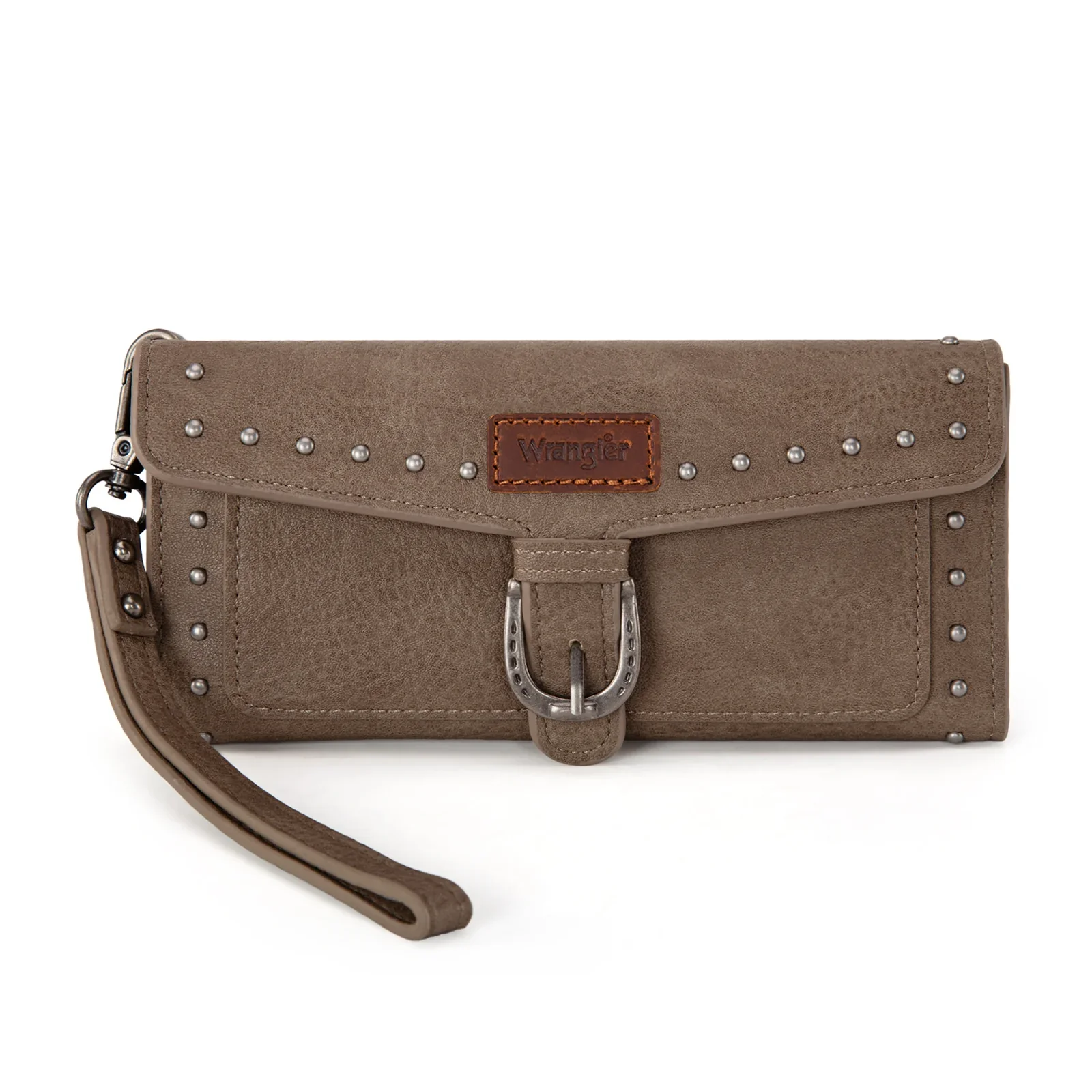 Wrangler Western Trifold Wallet/Wristlet with Detachable Credit Card Holder- Multiple Colors - Image 4
