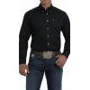 Cinch Men's Modern Western Long Sleeve Shirt - Black - Image 2