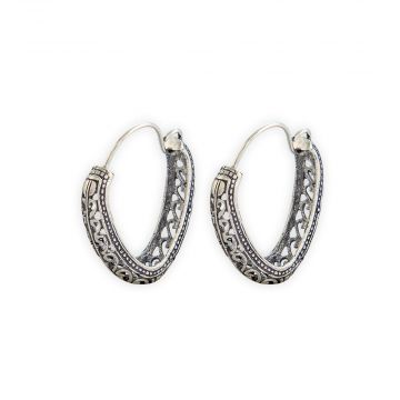 Myra Celtic Lore Silver tone Earrings