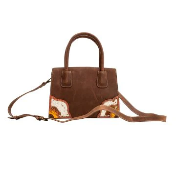 Myra Pretzel Hand Tooled Bag