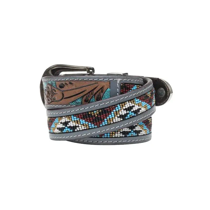 Myra Sunrise Over Sanora Hand-Tooled Belt - Image 2