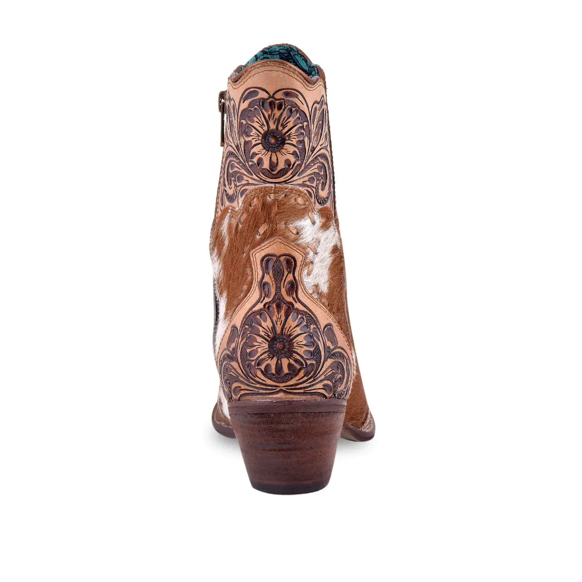 Myra Women's Winchester Hair On Hide & Hand-Tooled Boots - Image 2