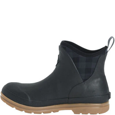 Muck Boot Women's Original Ankle Boot - Black/Plaid