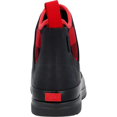 Muck Women's Originals Ankle Boots - Black/Red Plaid - Image 4