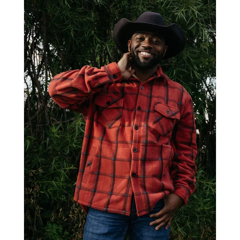 Outback Men's Chad Fleece Plaid Big Shirt- - Image 11